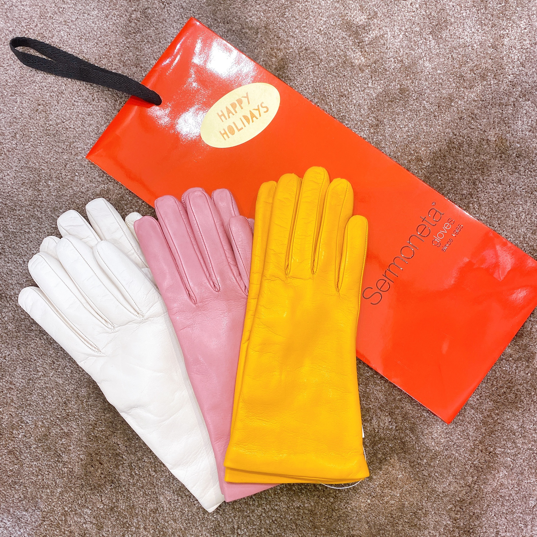 【お得】 Sermoneta gloves（セルモネータ・グローブス）上品なイタリア製 小物