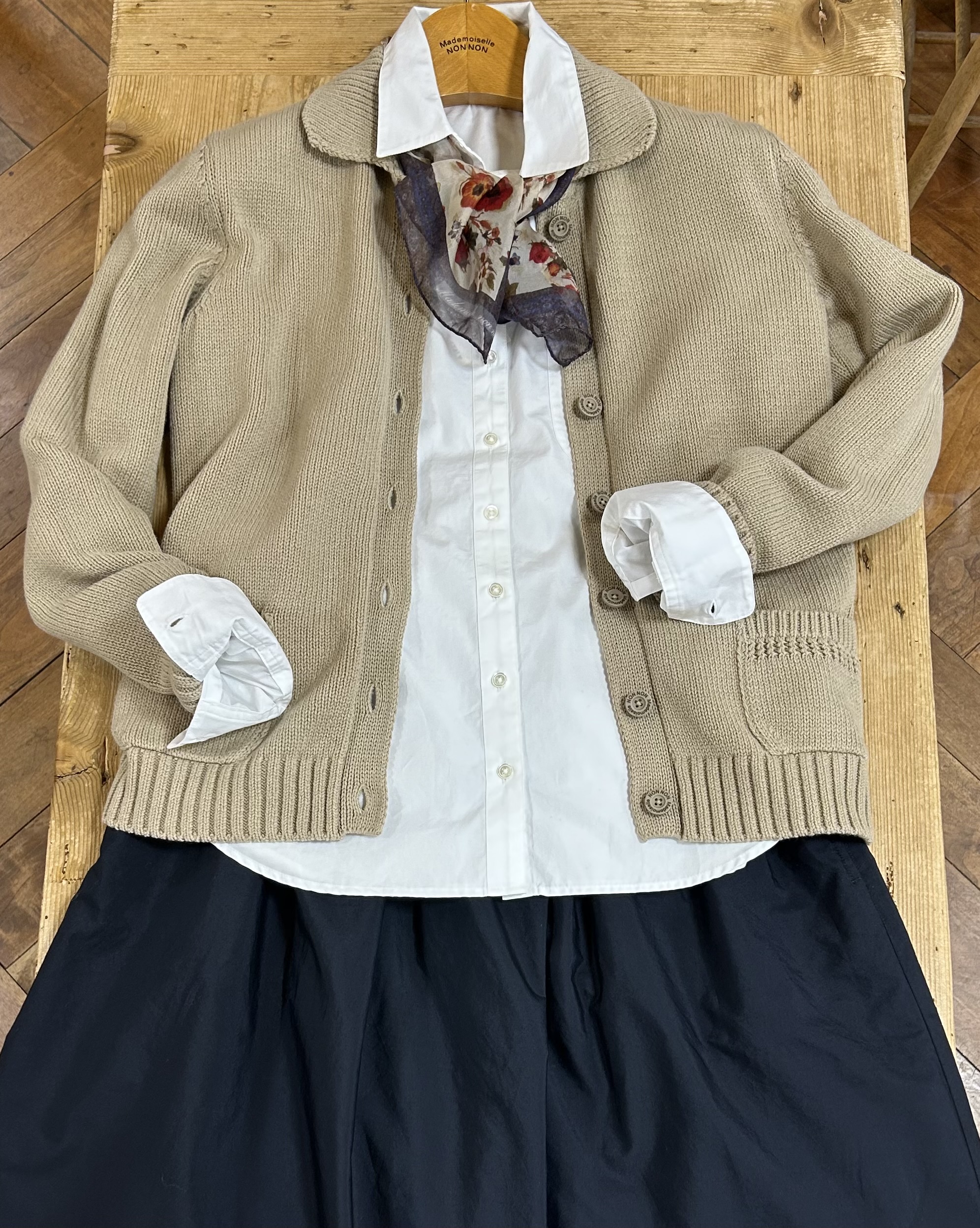 春が待ち遠しい🌸新作カーディガン | マドモアゼルノンノン | 大丸札幌店公式 SHOP BLOG