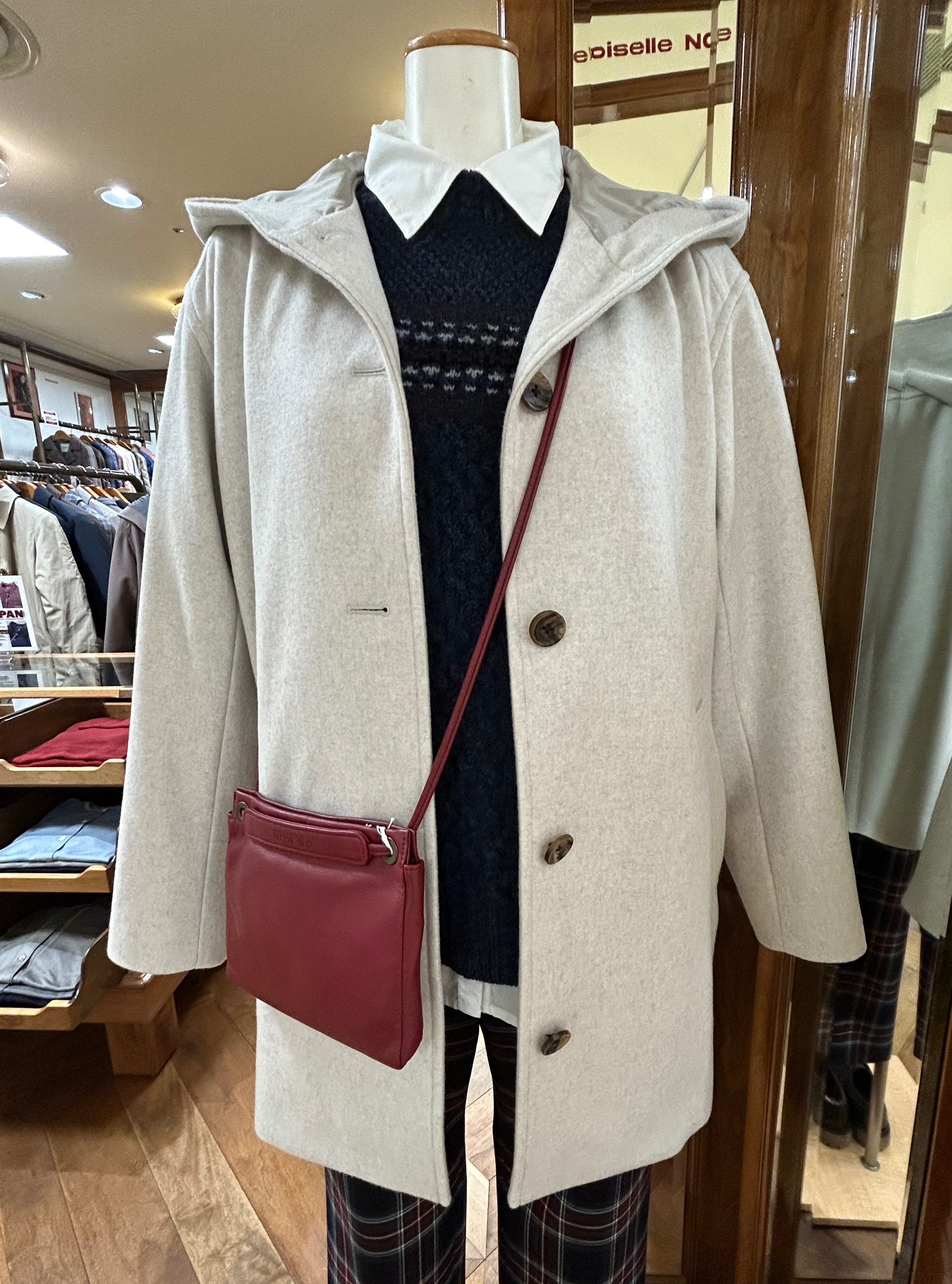 ⛄️アラン模様のセーターで冬を暖かく⛄️ | マドモアゼル