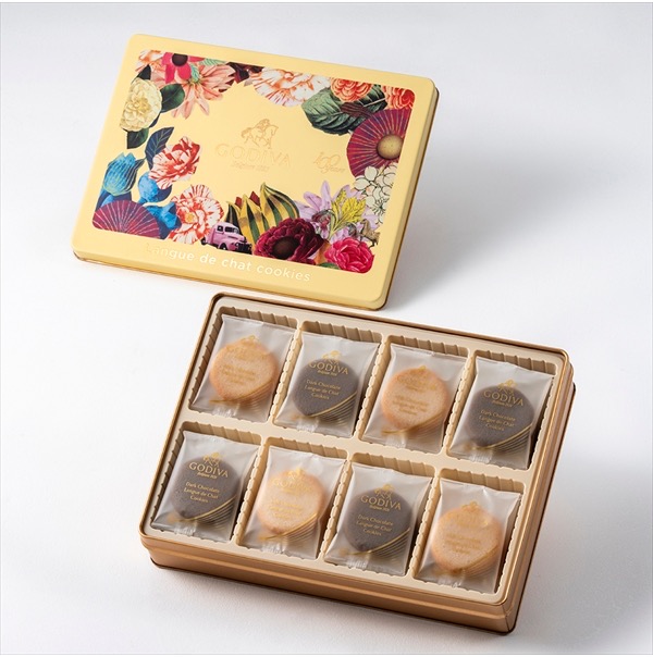 ゴディバ100周年を彩る新しい味わい】100周年 ラングドシャクッキー