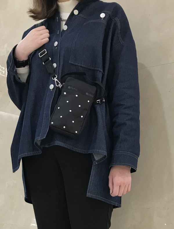 SMALL UPTOWN SATCHELブラック C（ハンドバッグ）｜LeSportsac｜レスポートサック公式
