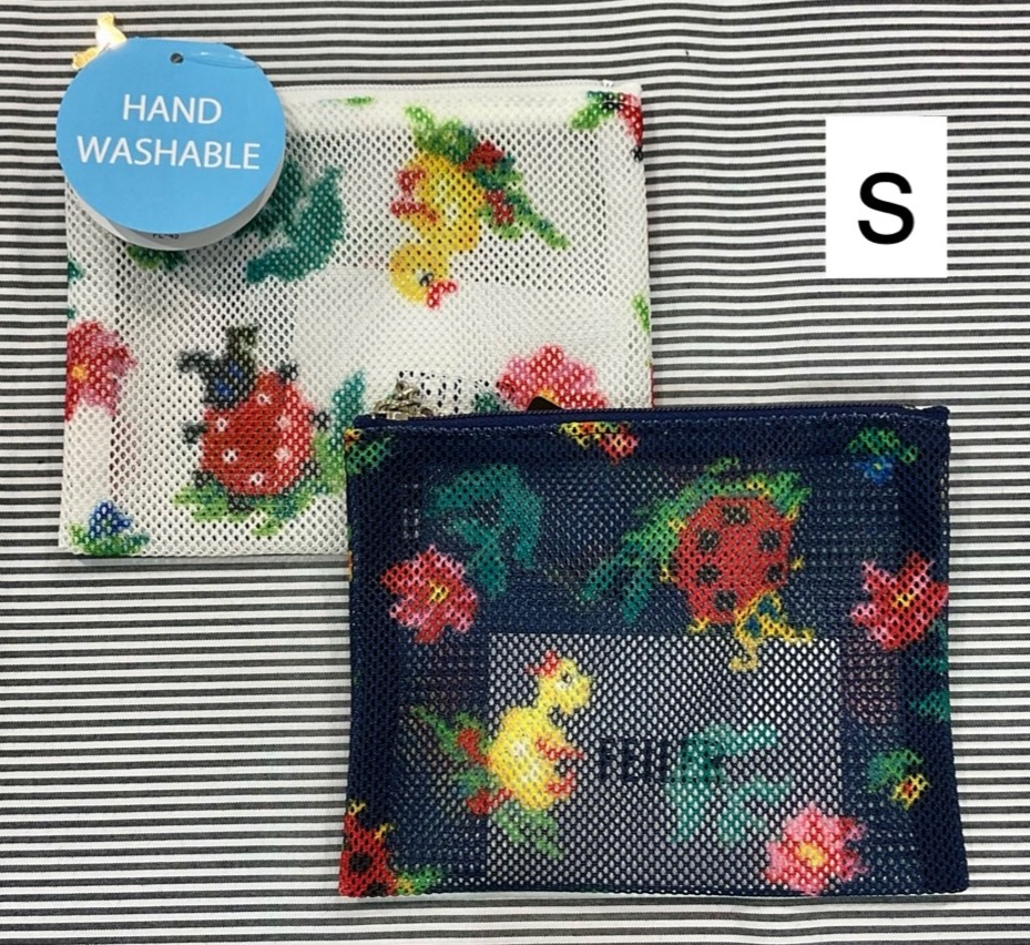 FEILER - フェイラー ハイジ グレー メッシュポーチ（小）の通販