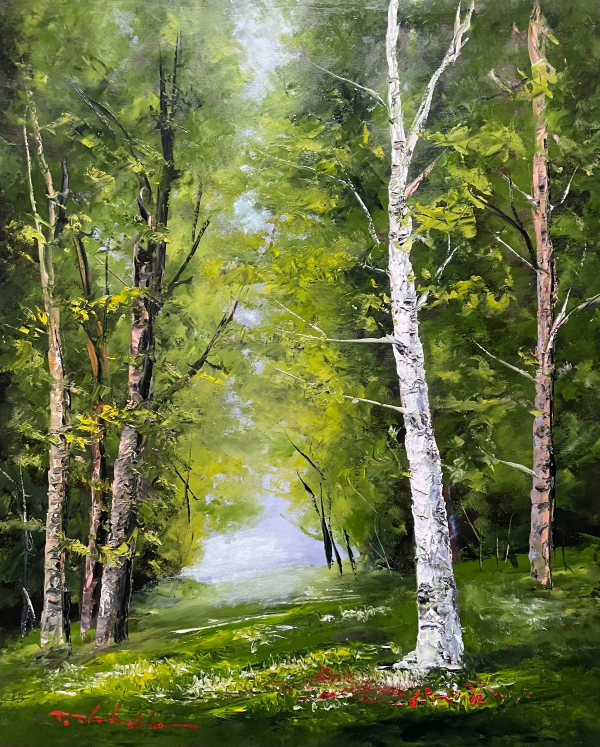 絵画 油彩画 高橋哲夫 青森県弘前市 岩木山 - メルカリ