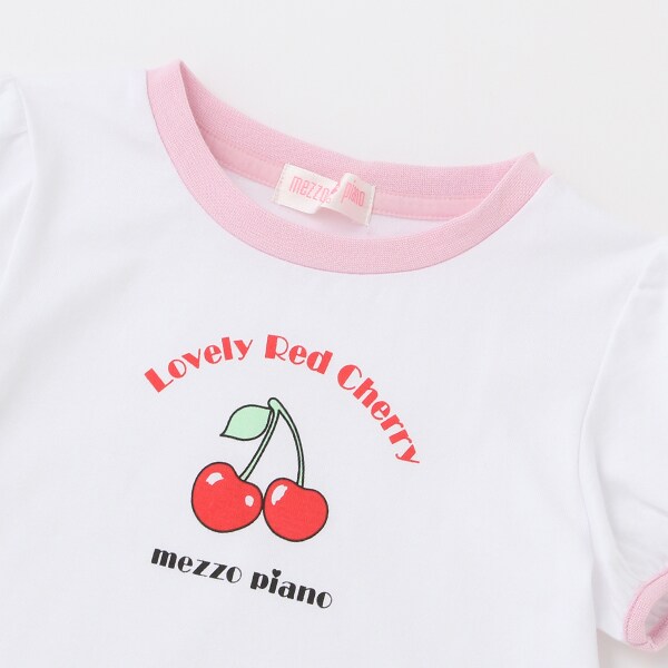 ソーダ・チェリー半袖チビTシャツ? | メゾピアノ | 大丸札幌店