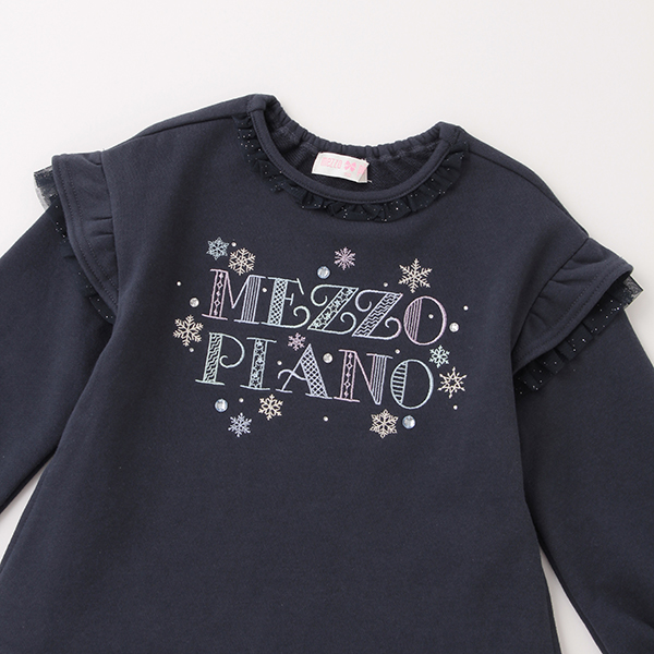 ロゴ刺繍フリルカットワンピース⛄ | メゾピアノ | 大丸札幌店公式 SHOP BLOG