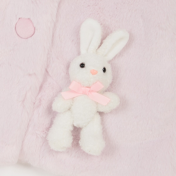 うさぎぬいぐるみつきフェイクファーコート? | メゾピアノ | 大丸札幌店公式 SHOP BLOG