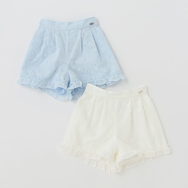 シェル柄レースチュニック＆ショートパンツ? | メゾピアノ | 大丸札幌店公式 SHOP BLOG