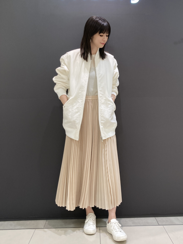華やかプリーツロングスカート | セオリーリュクス | 大丸札幌店公式 SHOP BLOG