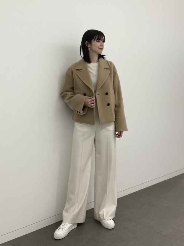 セオリーリュクス21AWtheory luxeコンボ コート スポーティミックス