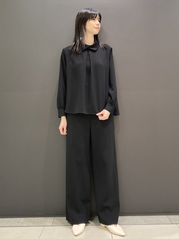 きれいめスタイル③】ブラックフォーマルセットアップ | セオリーリュクス | 大丸札幌店公式 SHOP BLOG