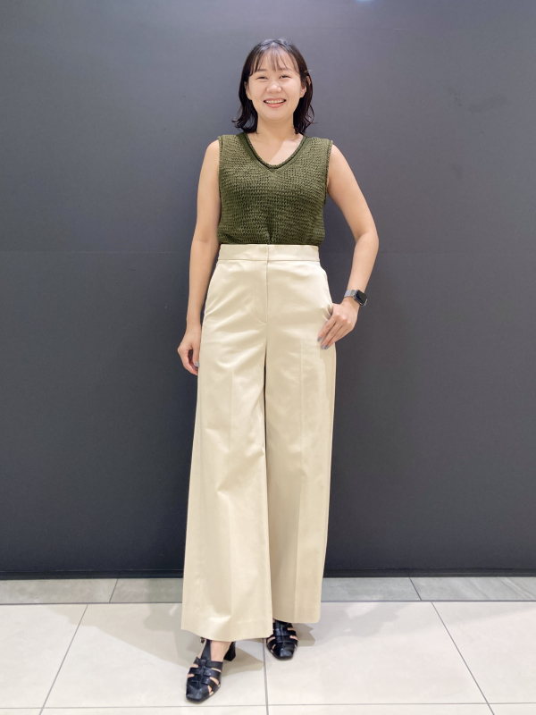 SALEでお得！綺麗見え、ワイドストレートパンツ | セオリーリュクス | 大丸札幌店公式 SHOP BLOG