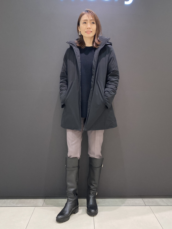 theory luxe◇ダウンコート身長別スタイリングのご紹介 | セオリーリュクス | 大丸札幌店公式 SHOP BLOG