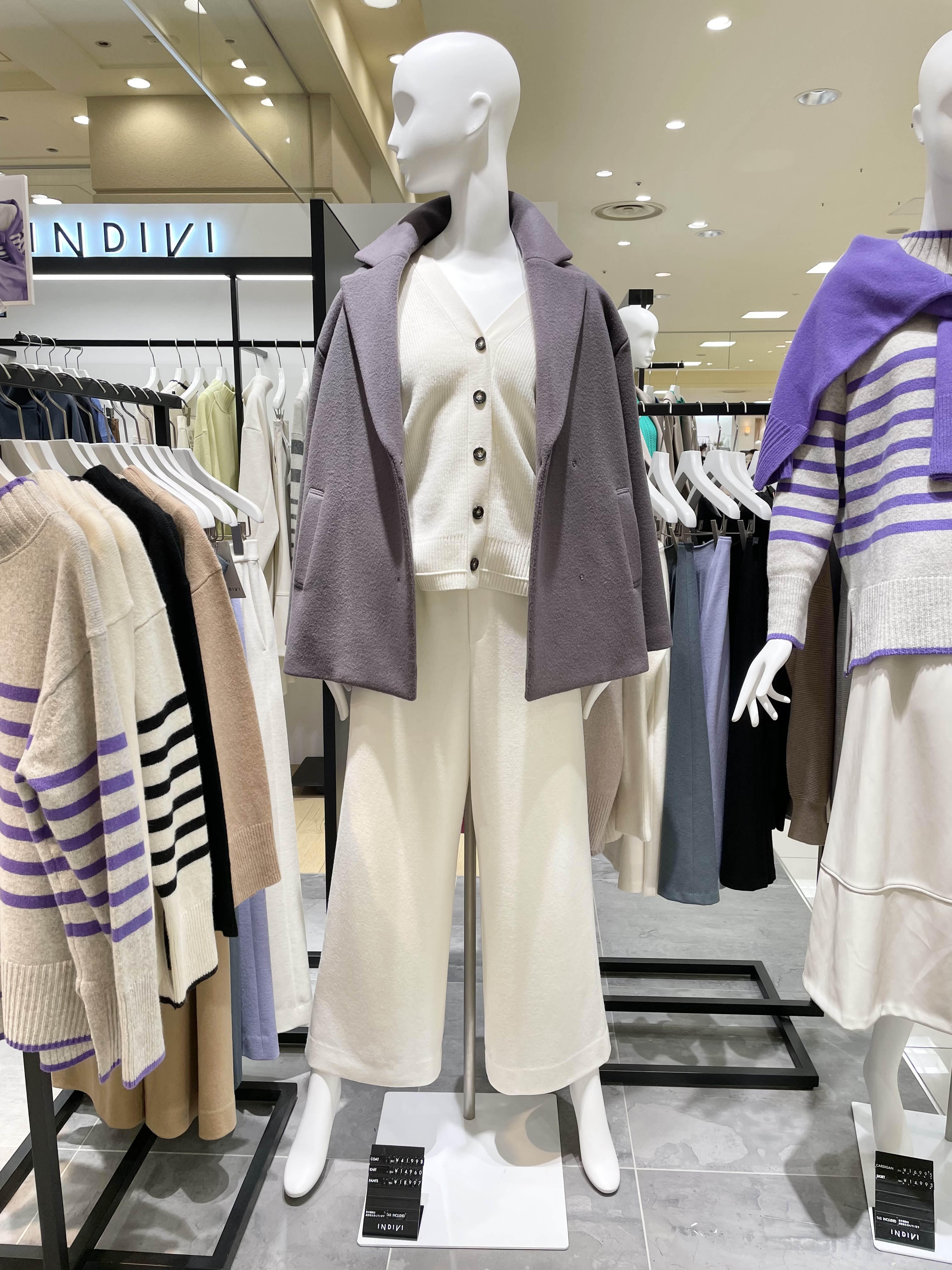 INDIVI WOOL COAT | インディヴィ | 大丸札幌店公式 SHOP BLOG