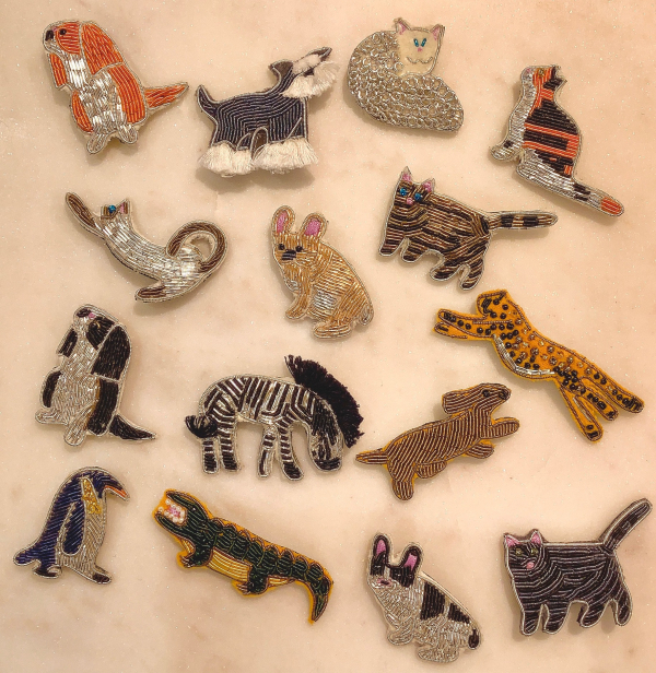 ドゥセー〉アニマルモチーフの刺繍ブローチが入荷しました? | ドゥ・セー | 大丸札幌店公式 SHOP BLOG