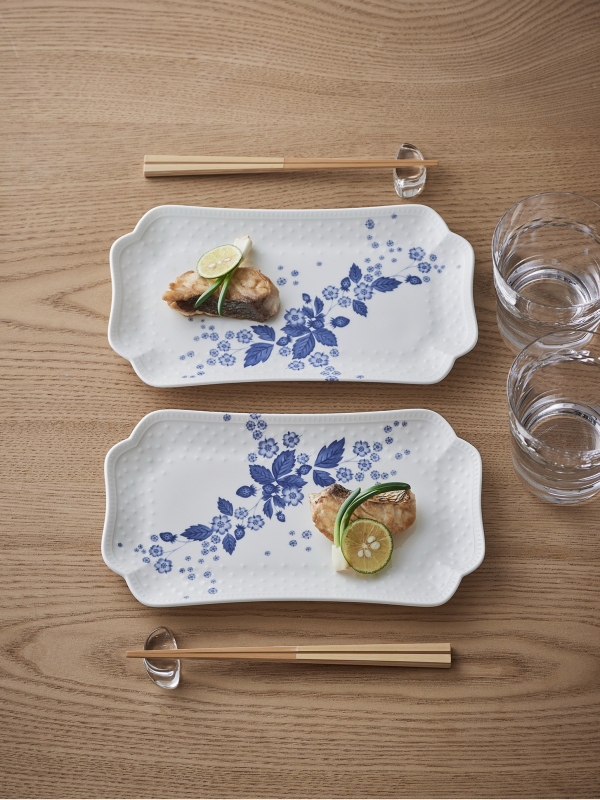 ウェッジウッド】特別企画品 ストロベリー ブルーム インディゴ