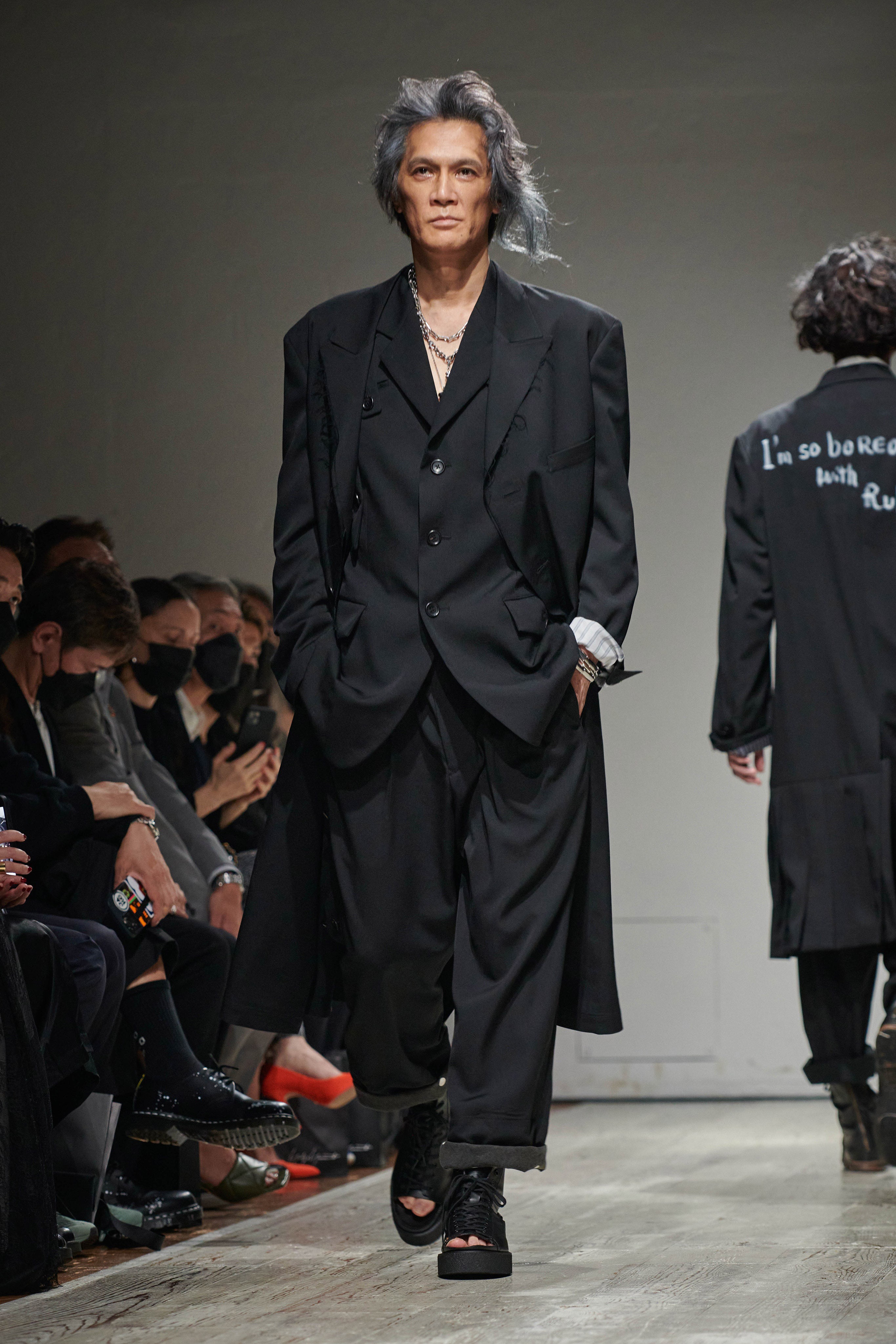 最新コレックション 2023 HOMME Yamamoto Yohji S/S ヨウジヤマモト | Arraivals New スーツ