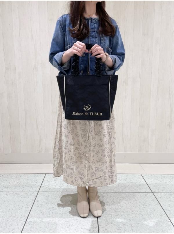 札幌店限定！】フリルハンドルトートバッグ? | メゾンドフルール | 大丸札幌店公式 SHOP BLOG