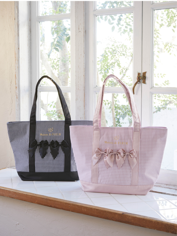春らしいギンガムチェック柄の新作トートバッグが登場? | メゾンドフルール | 大丸札幌店公式 SHOP BLOG