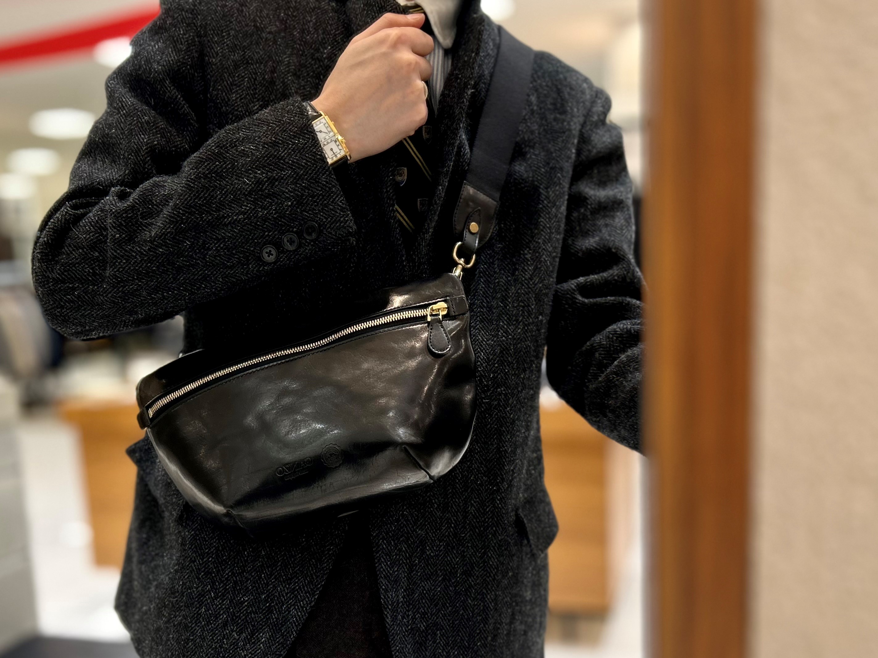 新作】レザーバッグの魅力は､しわと艶やかさにあり。 | ガンゾ | 大丸札幌店公式 SHOP BLOG