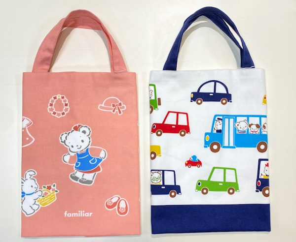 入園準備進んでいらっしゃいますか？ファミリアにも様々な種類の